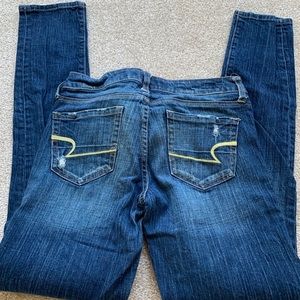 American eagle skinny jeans size 4